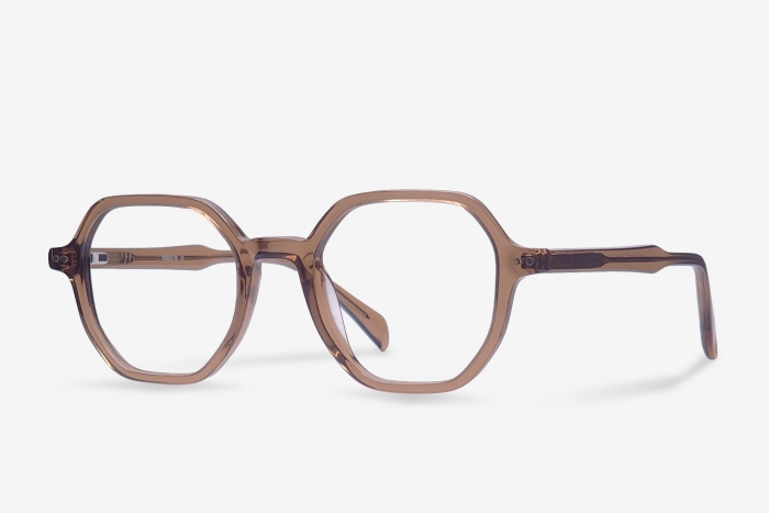Lunettes Sylvis CO 210 Brun Noir - Monture Titane/plastique Neuve Sans étiquette
